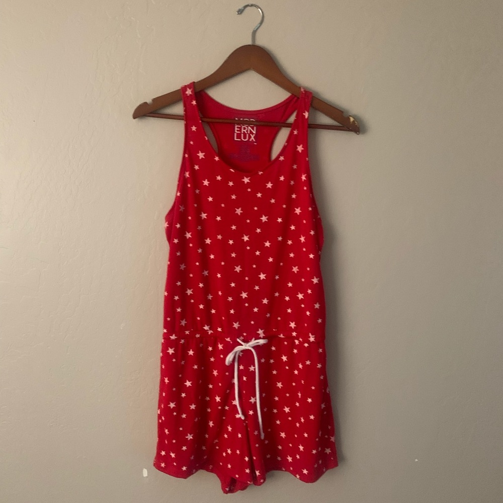 Modern lux shorts romper